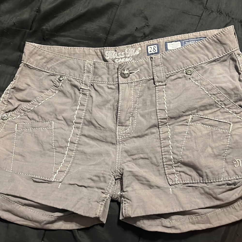 Grey Missme Cargo shorts